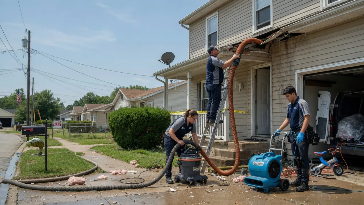 Water Damage Restoration in Call, TX near me